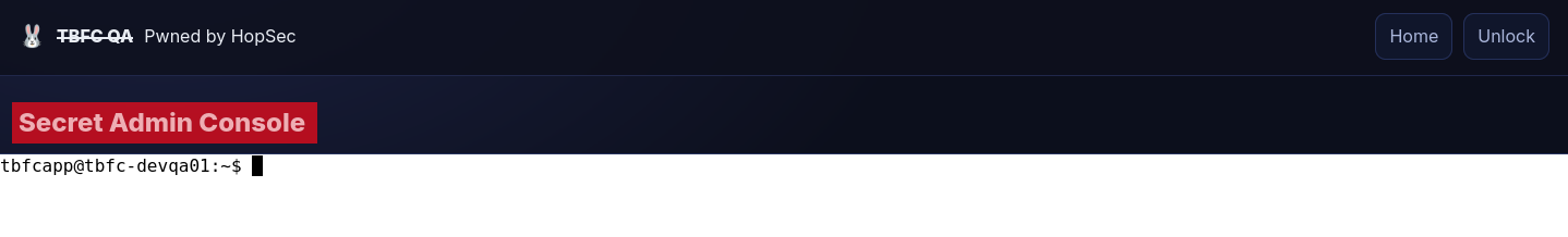 Secret-Admin-Console