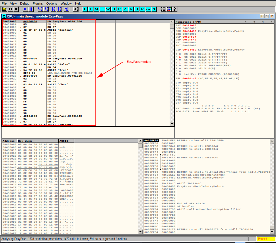 ollydbg-module ollydbg-module