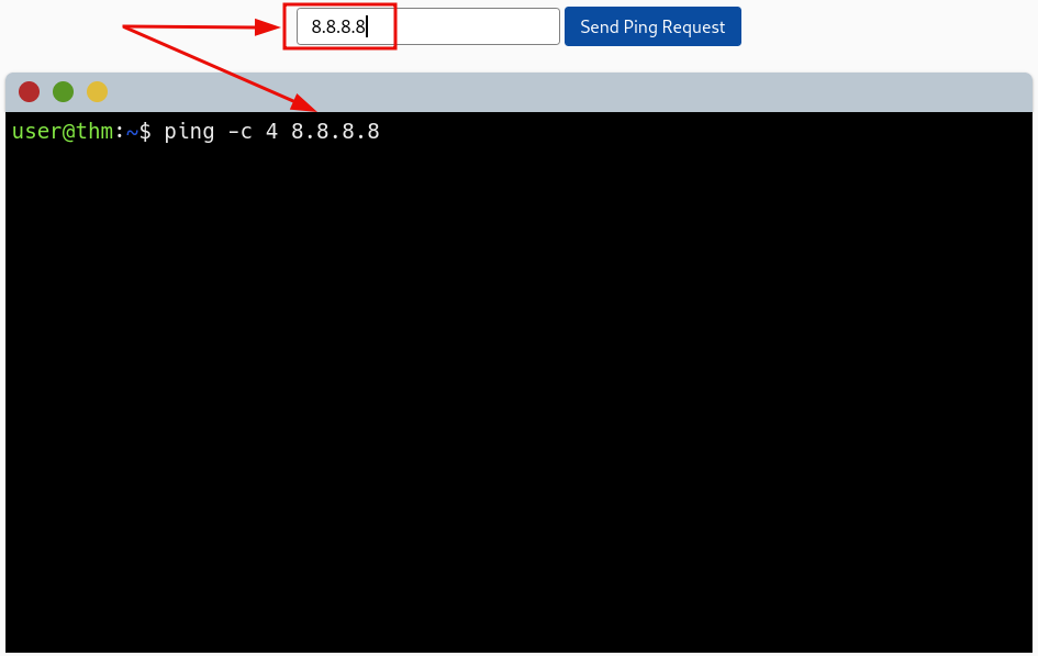 Ping command - 1 ping 1