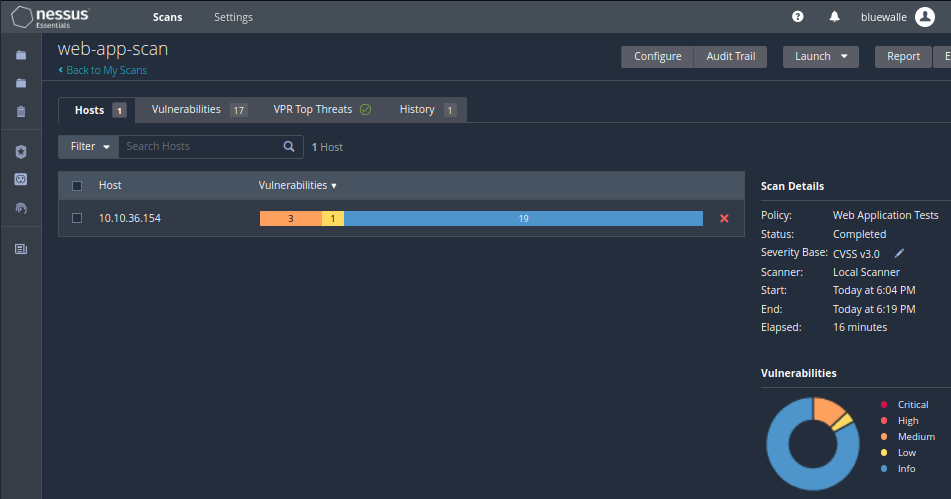 Web application scanning - 1