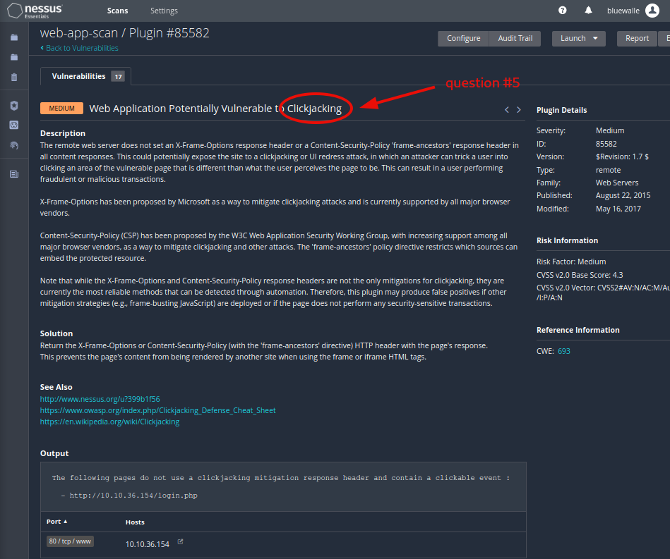 Web application scanning - 10