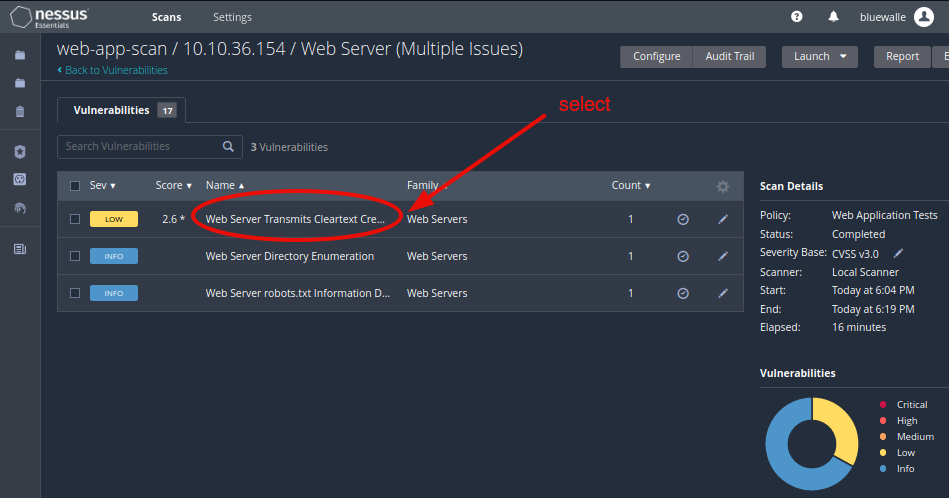 Web application scanning - 6