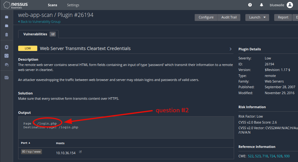 Web application scanning - 7